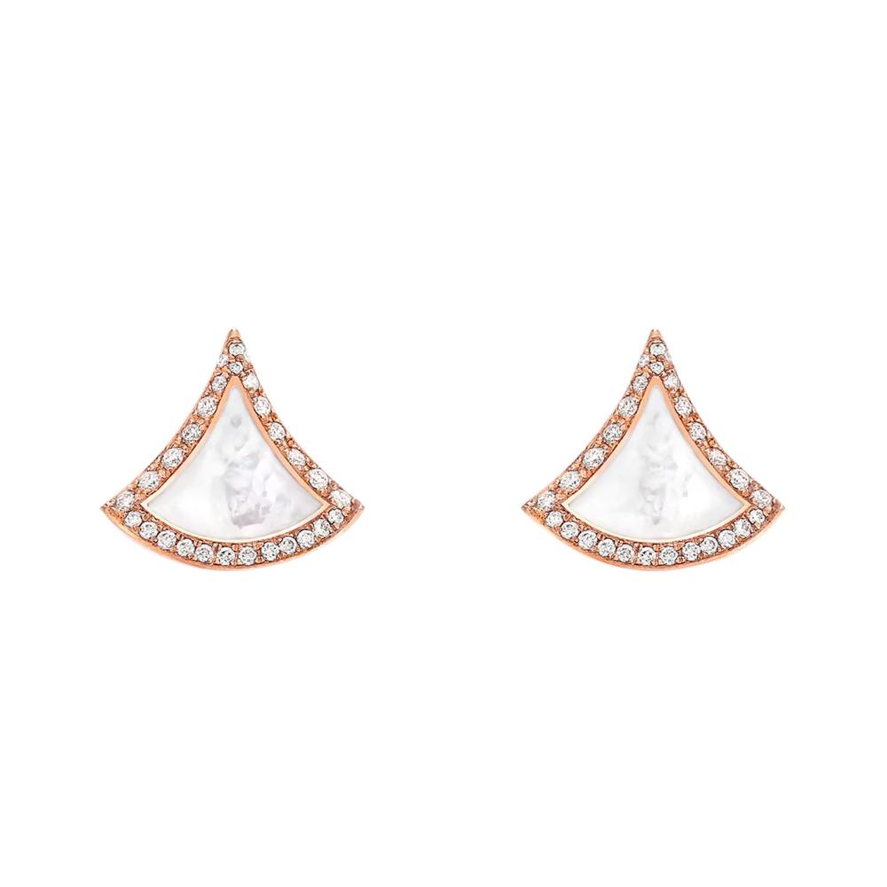 Bvlgari Divas Dream Rose Gold Diamond Earrings