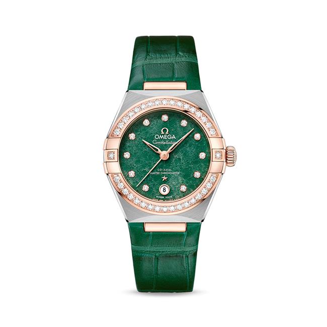 OMEGA Constellation Heritage Green