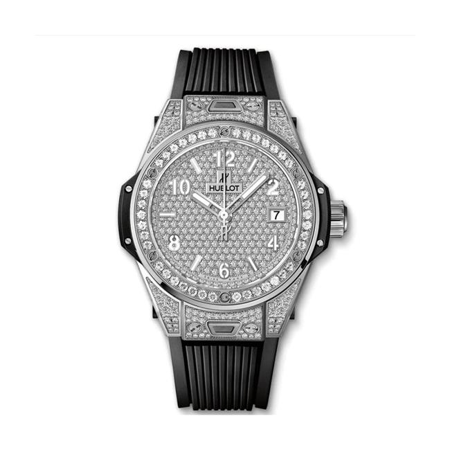 Hublot Big Bang One Click Steel Full Pave