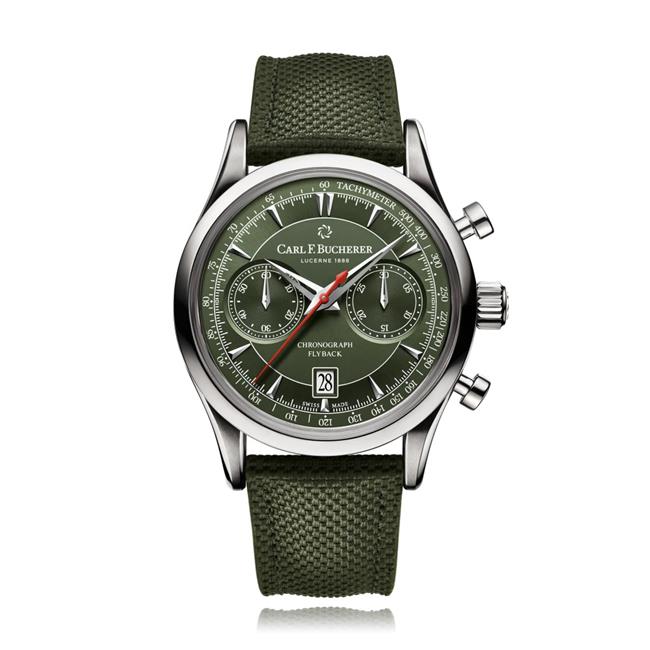 Carl F. Bucherer Manero Flyback Chronograph Green