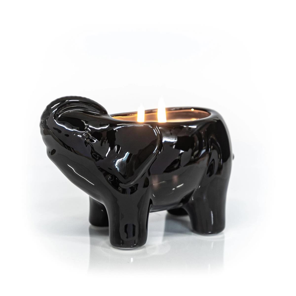 Thompson Ferrier Black Elephant Candle