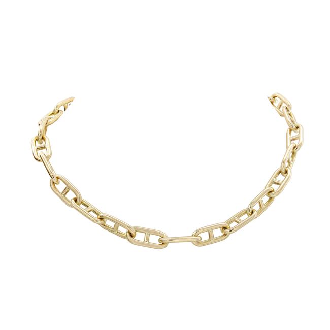 London Collection 14k Yellow Gold Mariner Link Necklace