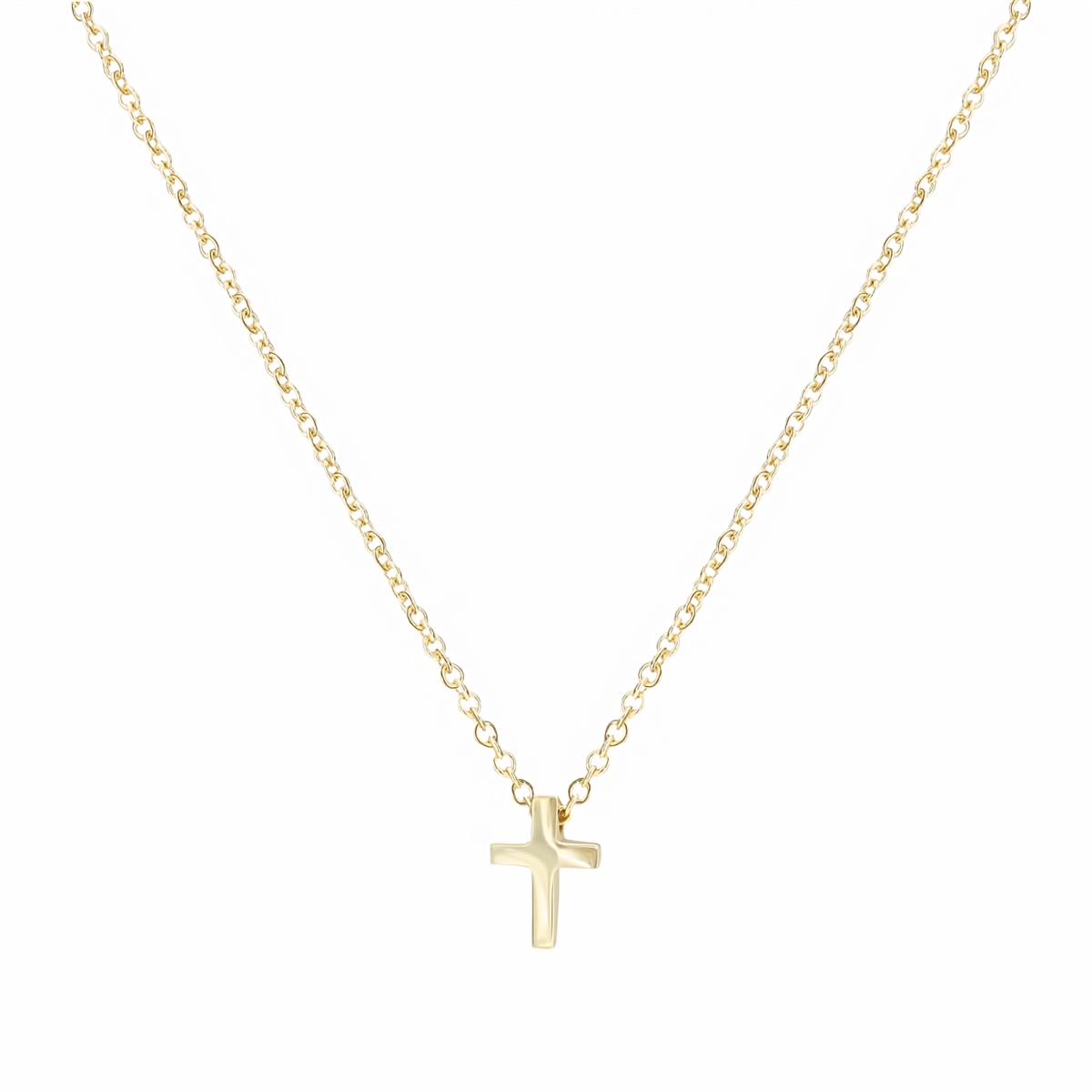 London Collection Small Cross Pendant Necklace