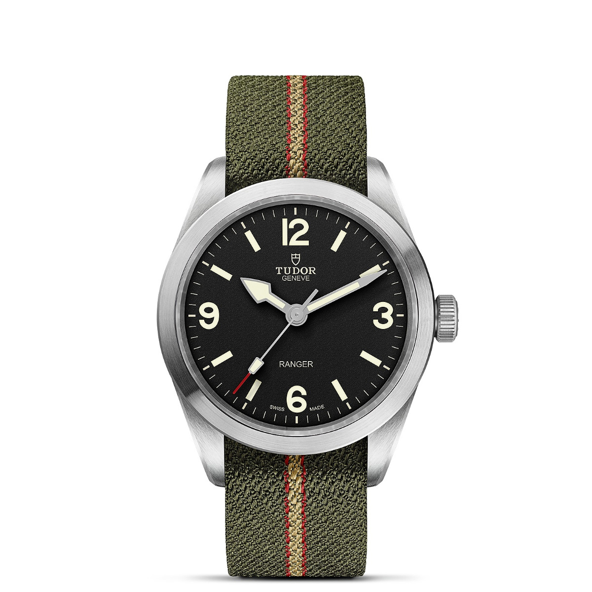 TUDOR Ranger Hybrid Rubber and Leather Strap