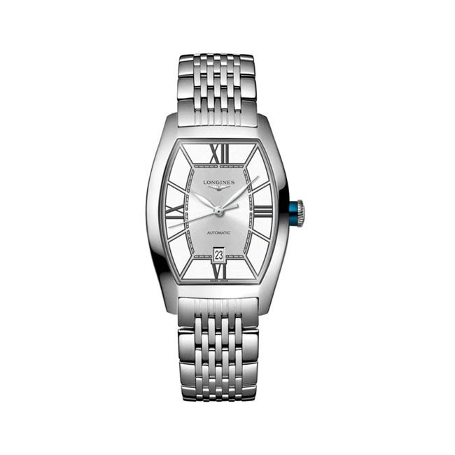 Longines Evidenza Silver Tonneau