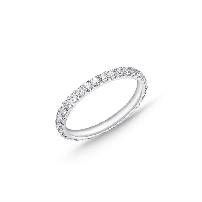 Memoire Odessa Platinum Diamond Eternity Band