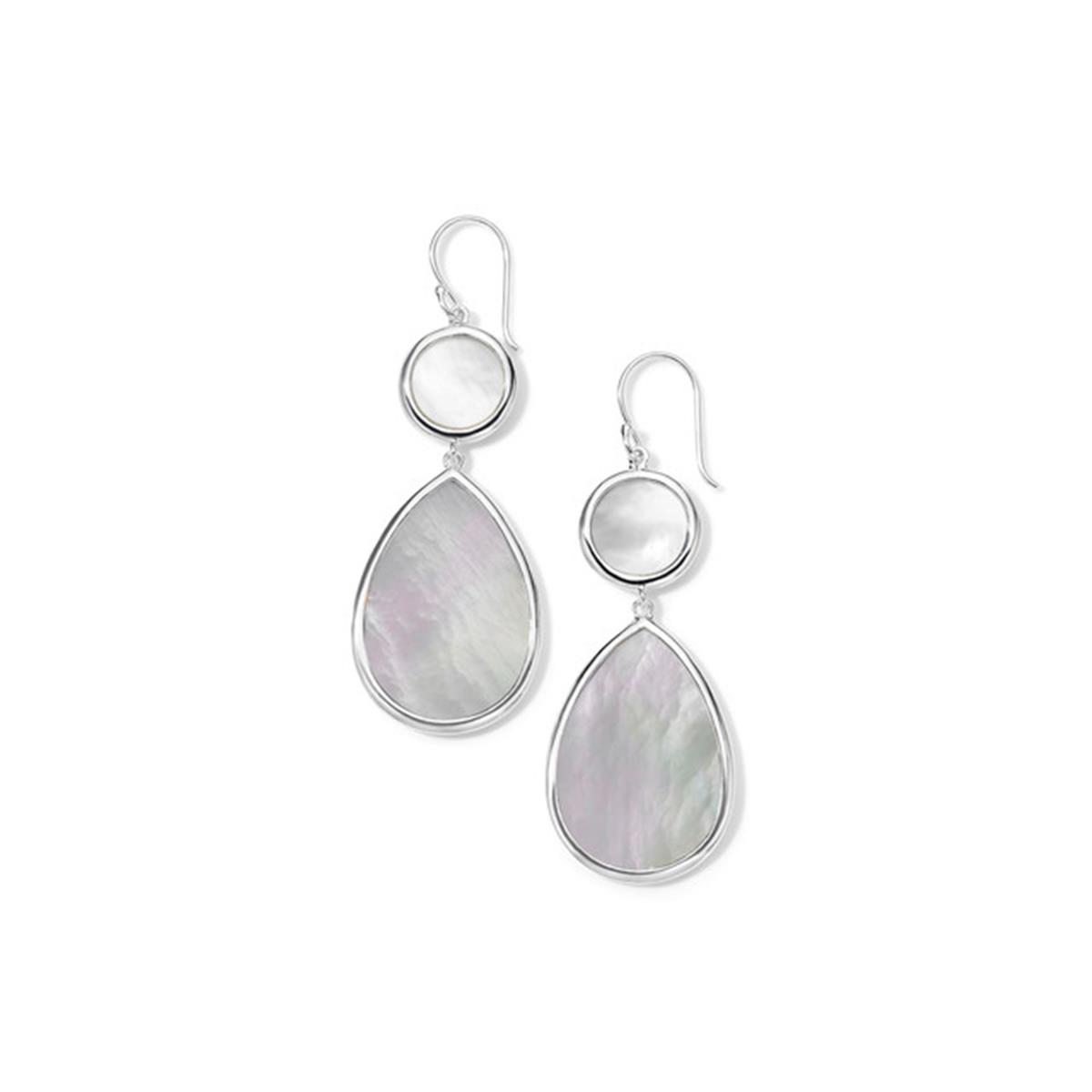 Ippolita Rock Candy Sterling Silver Mother of Pearl Drop Earrings