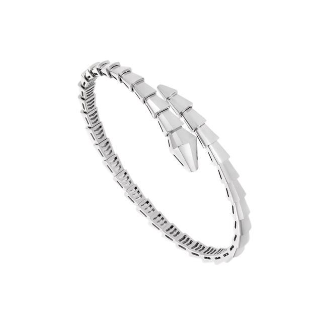 Bvlgari Serpenti Viper 18k White Gold Bracelet