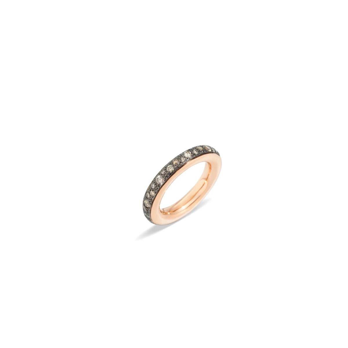 Pomellato Iconica 18k Brown Diamond Band