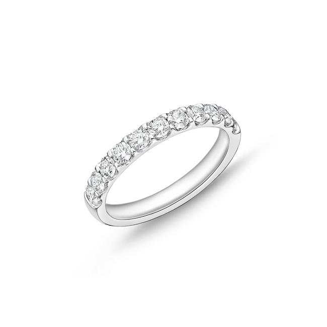 Memoire Odessa Platinum Diamond Band Size 6