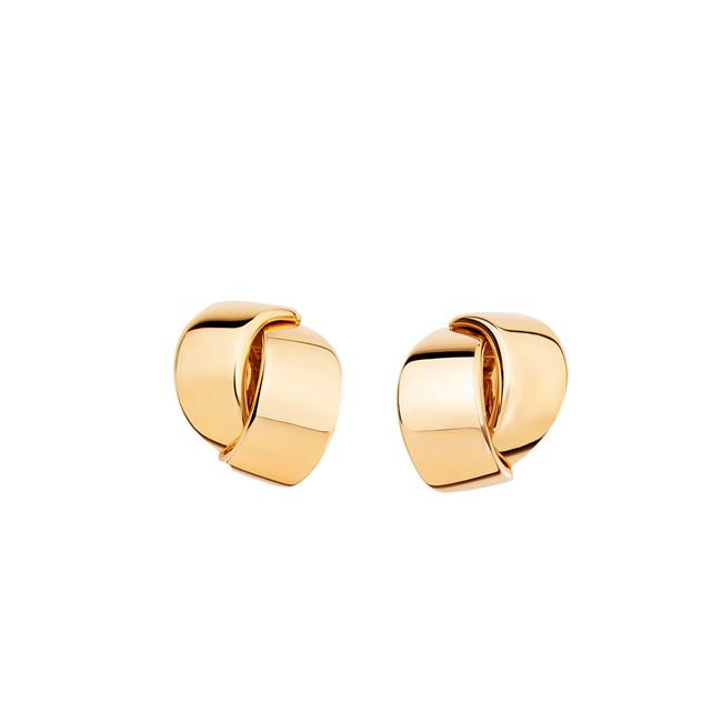 Vhernier Abbraccio 18k Rose Gold Overlapping Earclips