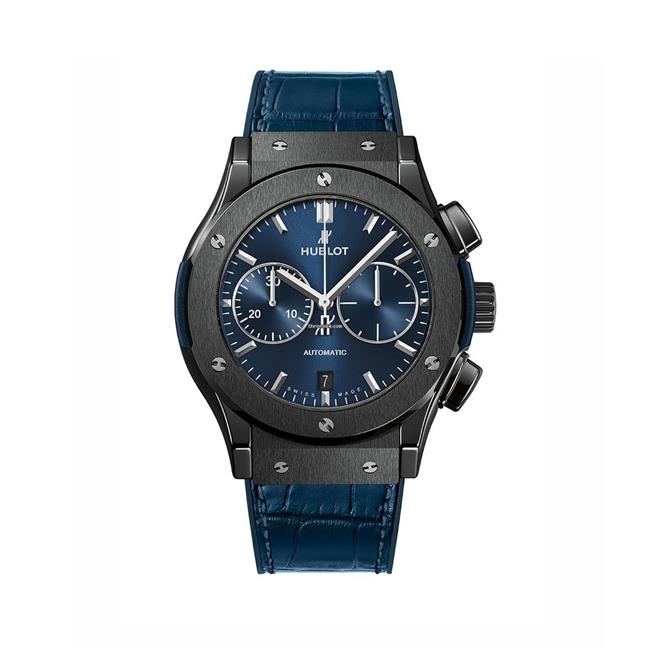 Hublot Classic Fusion Ceramic Chronograph Blue