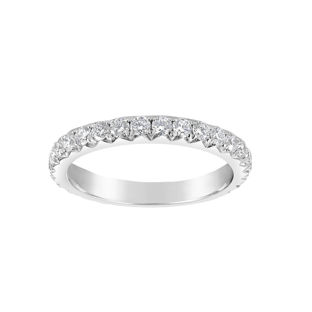 TWO by London 14k White Gold Diamond Fishtail Eternity Band