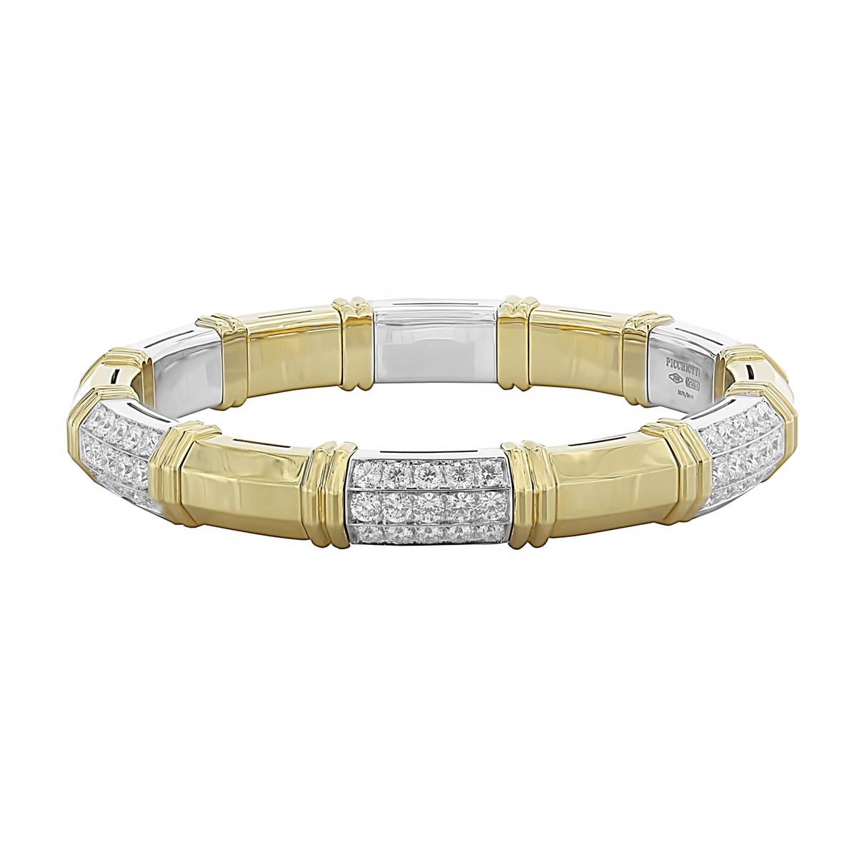 Picchiotti Xpandable 18k Gold and Diamond Bracelet