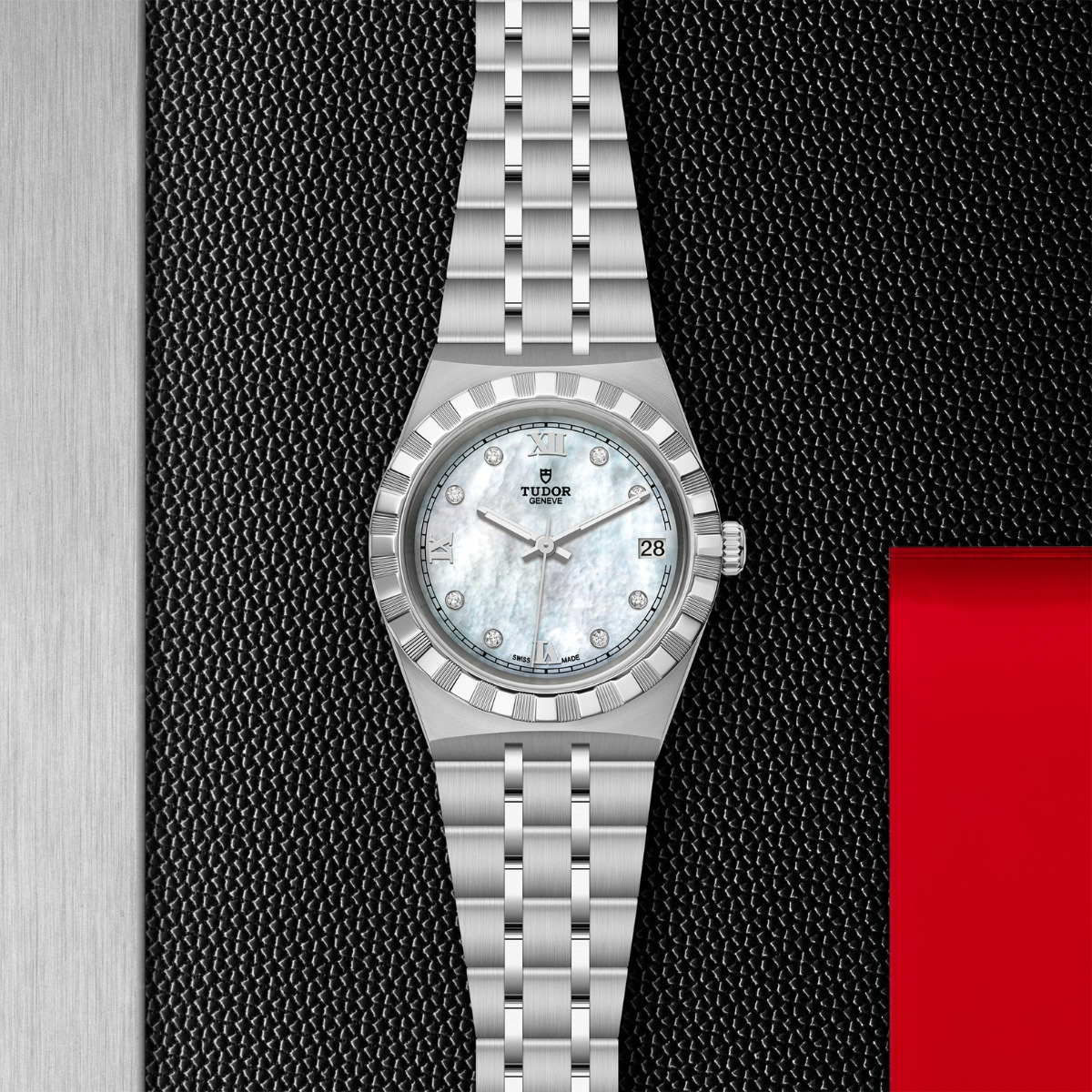 TUDOR Royal Mother of Pearl Diamond Dial 34mm