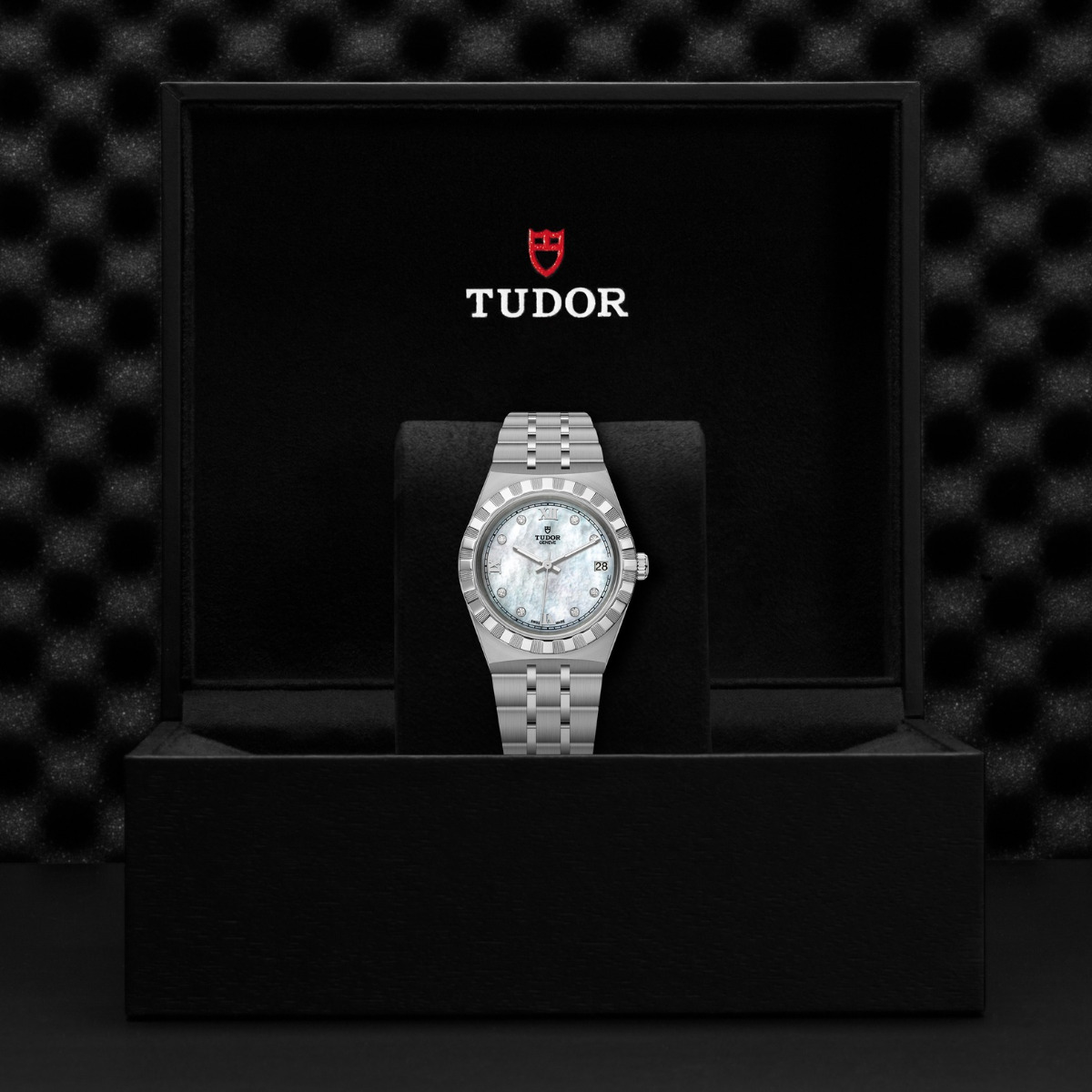 TUDOR Royal Mother of Pearl Diamond Dial 34mm