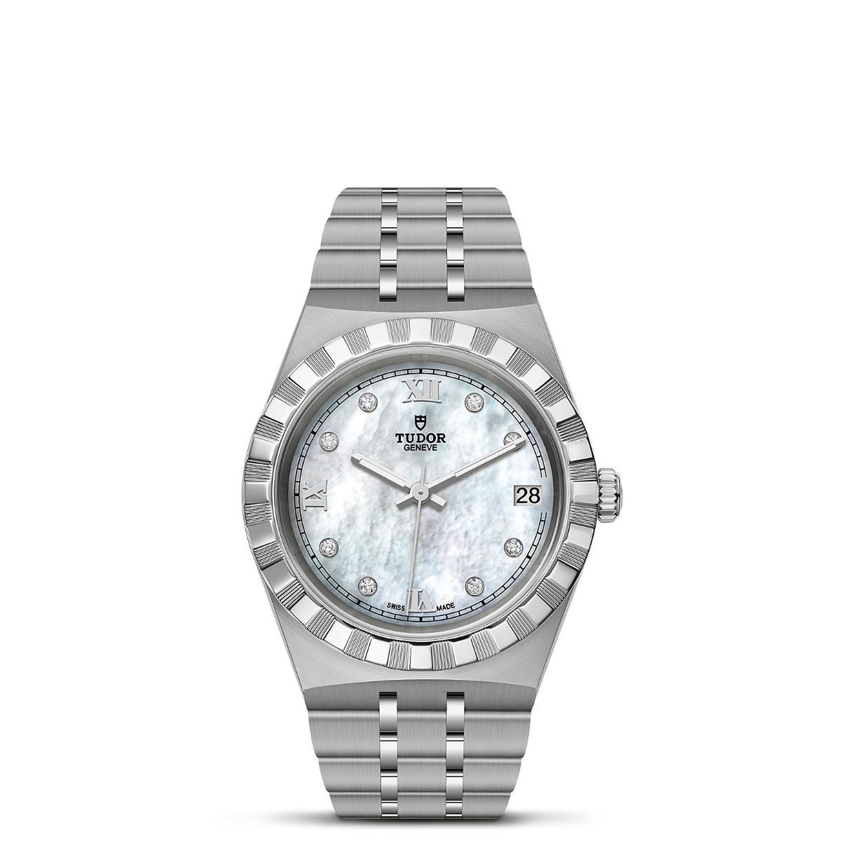 TUDOR Royal Mother of Pearl Diamond Dial 34mm