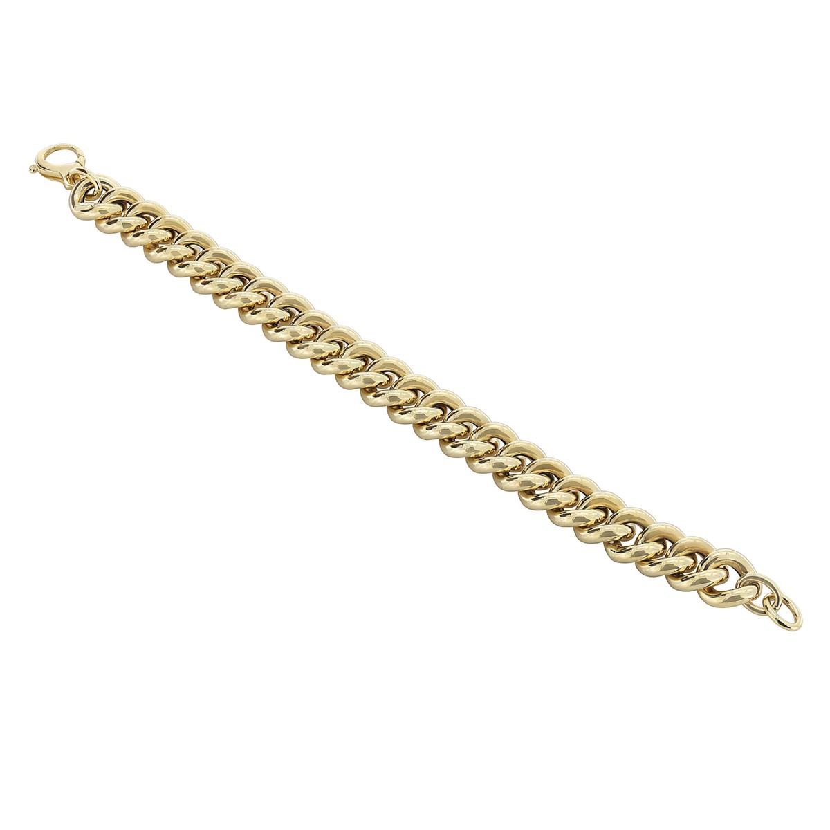 London Collection 14k Curb Link Bracelet