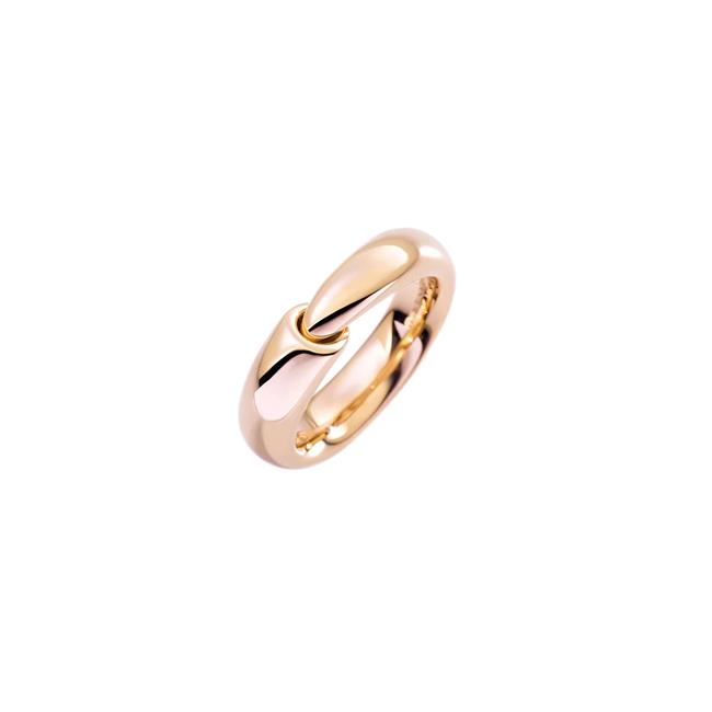 Vhernier Calla One 18k Rose Gold Ring