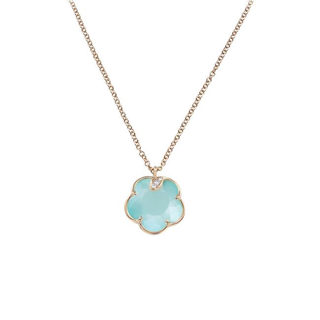 Pasquale Bruni Petite Joli 18k Rose Gold Moonstone Necklace