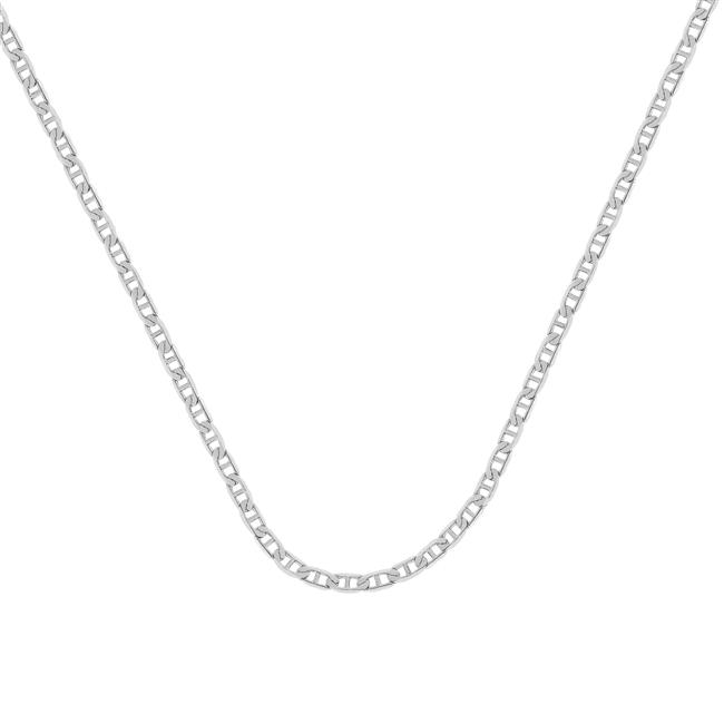 London Collection 14k White Gold Mariner Link Chain