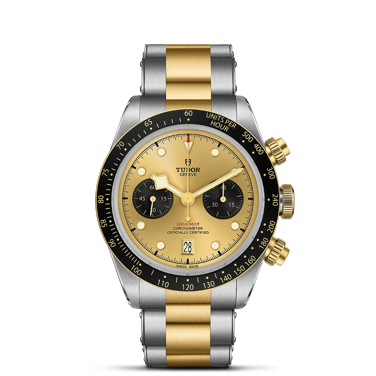 TUDOR Black Bay Chrono S & G Two Tone