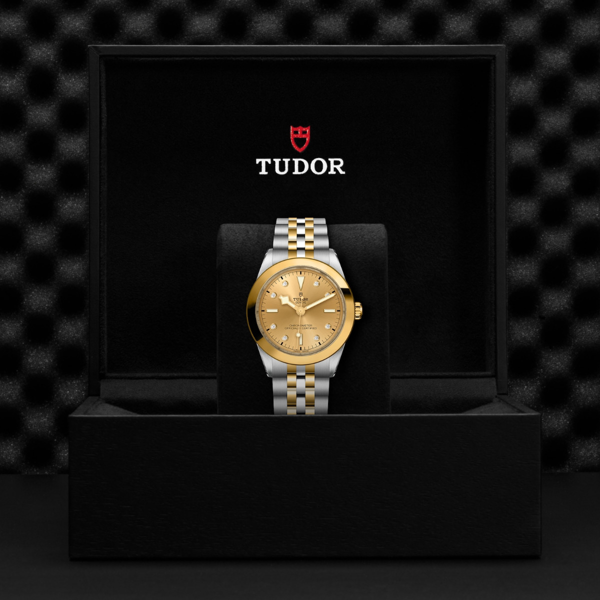 TUDOR Black Bay 39 S&G Champagne Diamond Dial