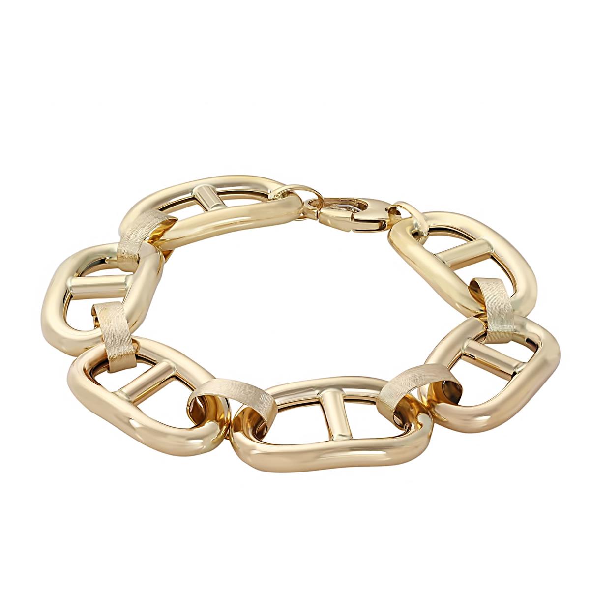 London Collection 14k Anchor Link Bracelet