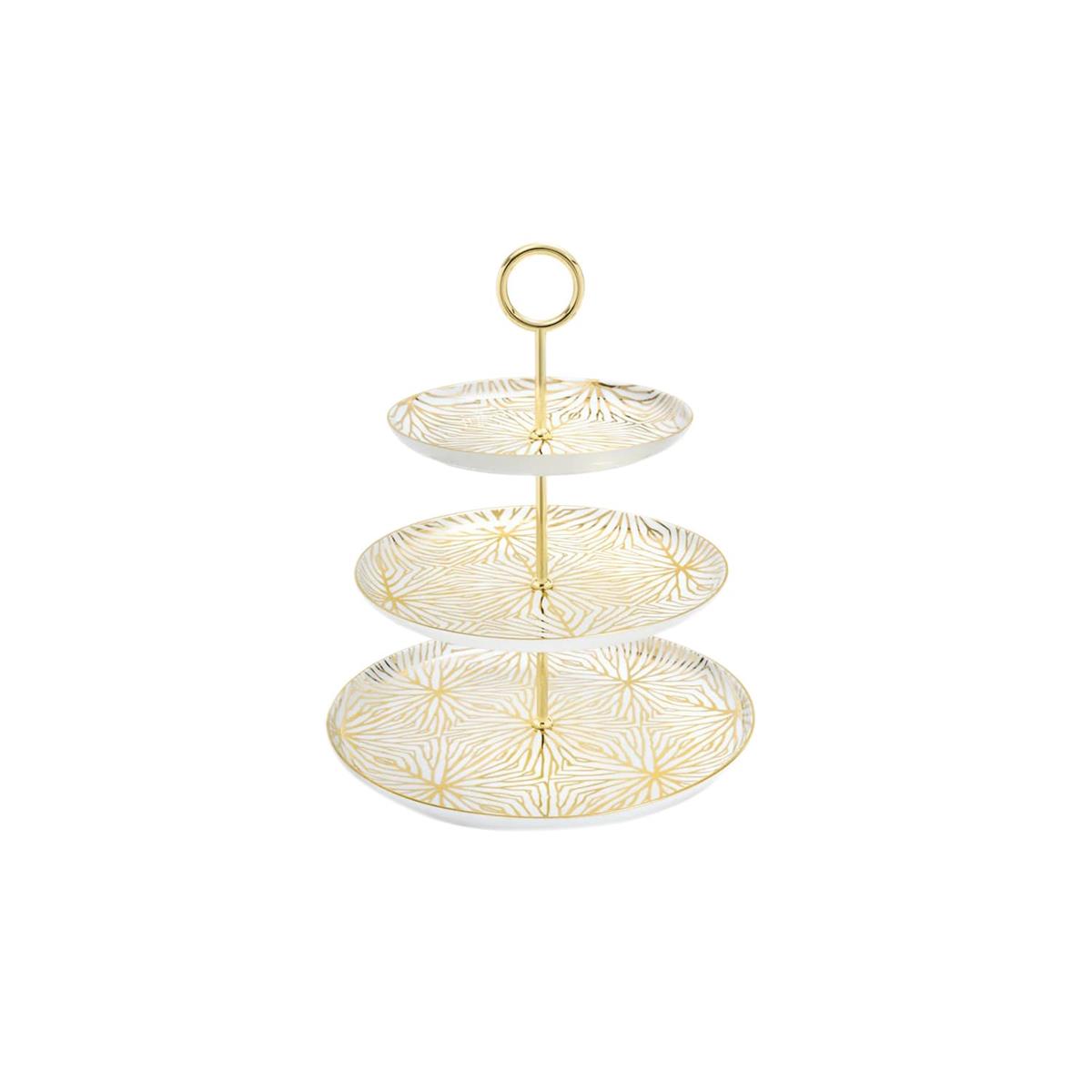 ANNA New York Talianna Lily Pad 3-Tiered Stand