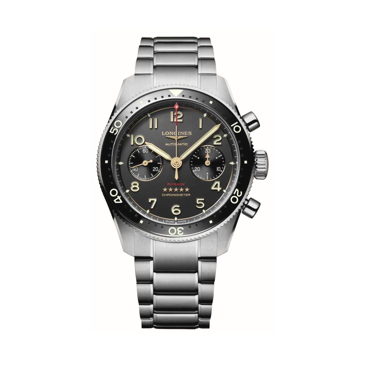 Longines Spirit Flyback Chronograph Grey