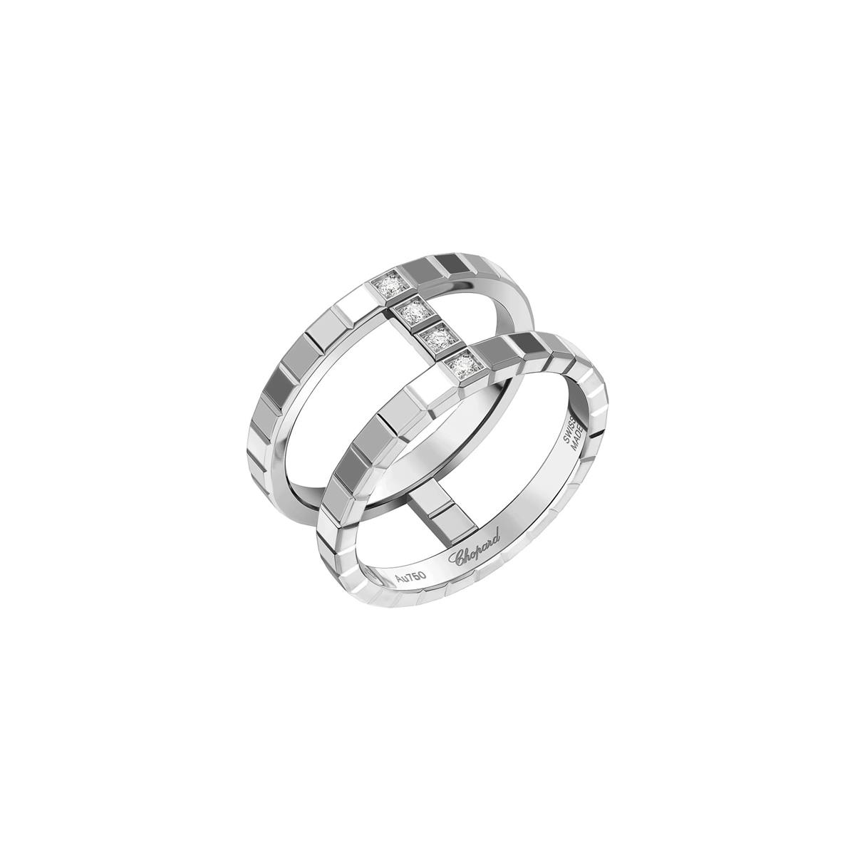 Chopard Ice Cube 18k Diamond Ring