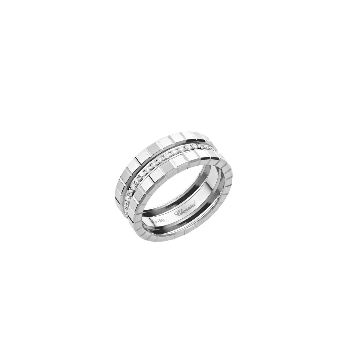 Chopard Ice Cube White Gold Diamond Ring