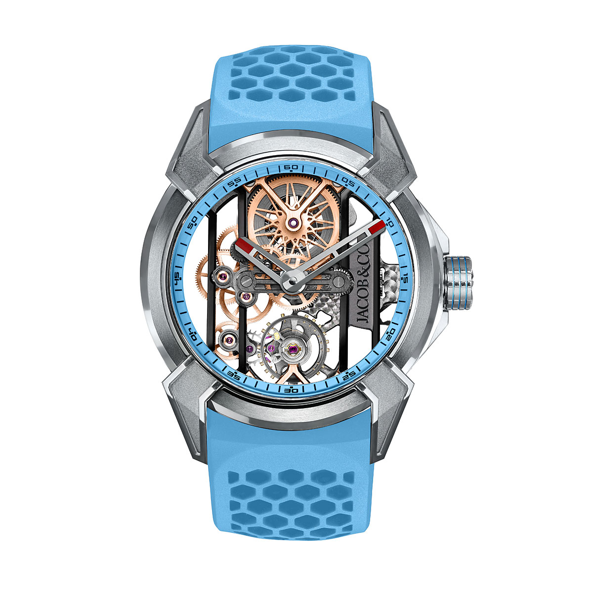 Jacob & Co Epic X Titanium Sky Blue