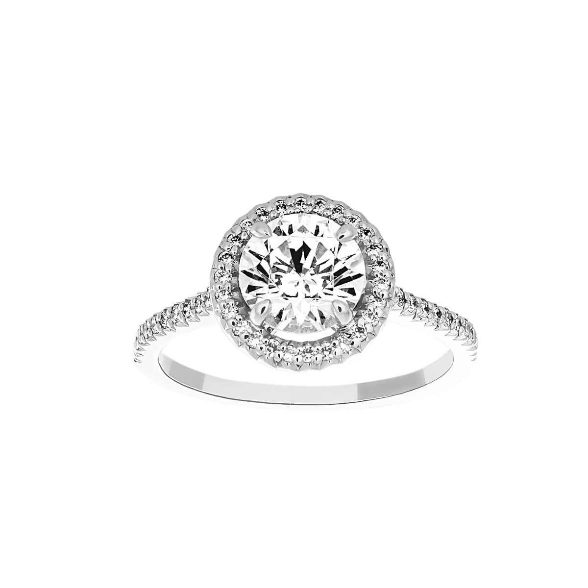 Michael B. Royal Trois Round Engagement Ring