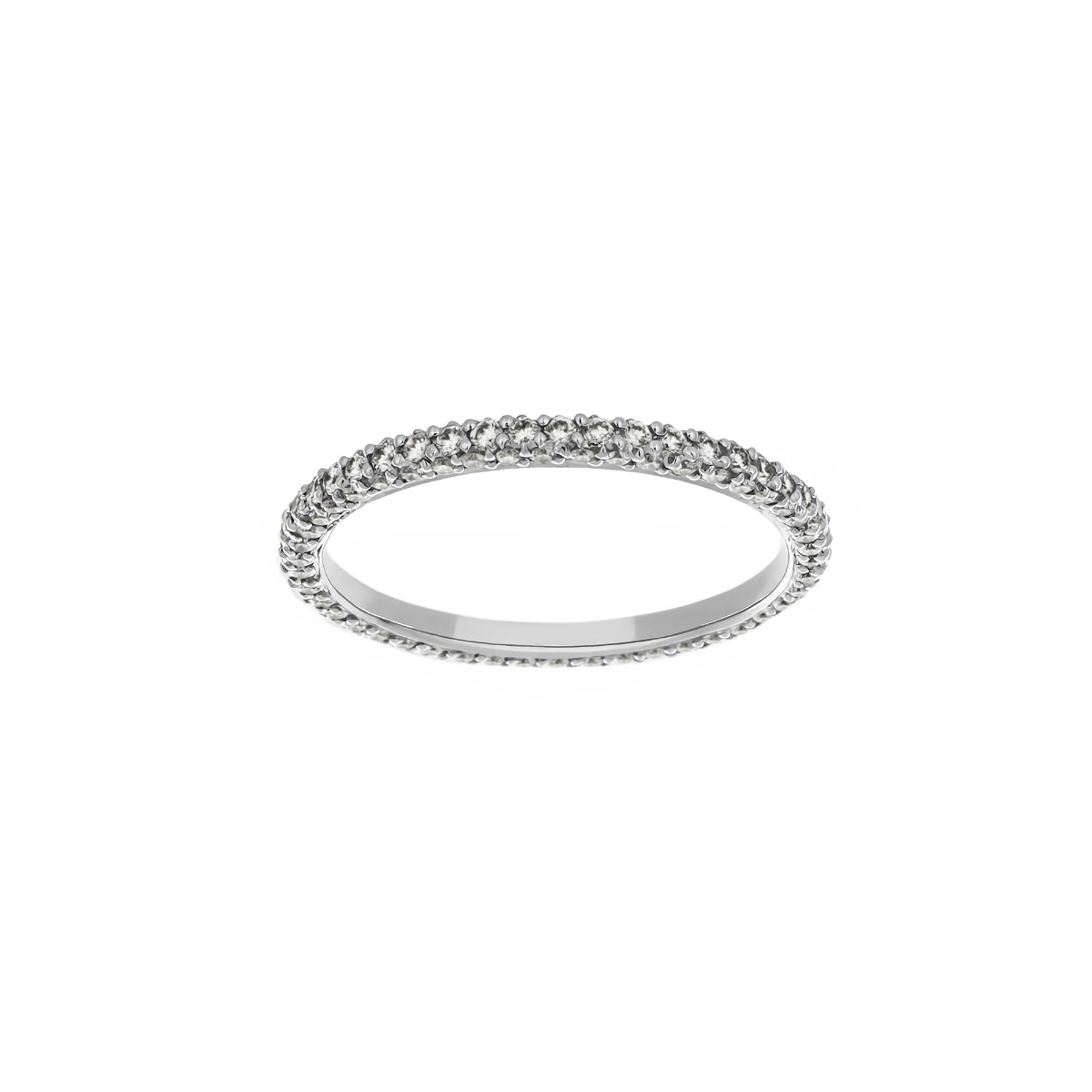 Michael B. Paris Pave Eternity Band