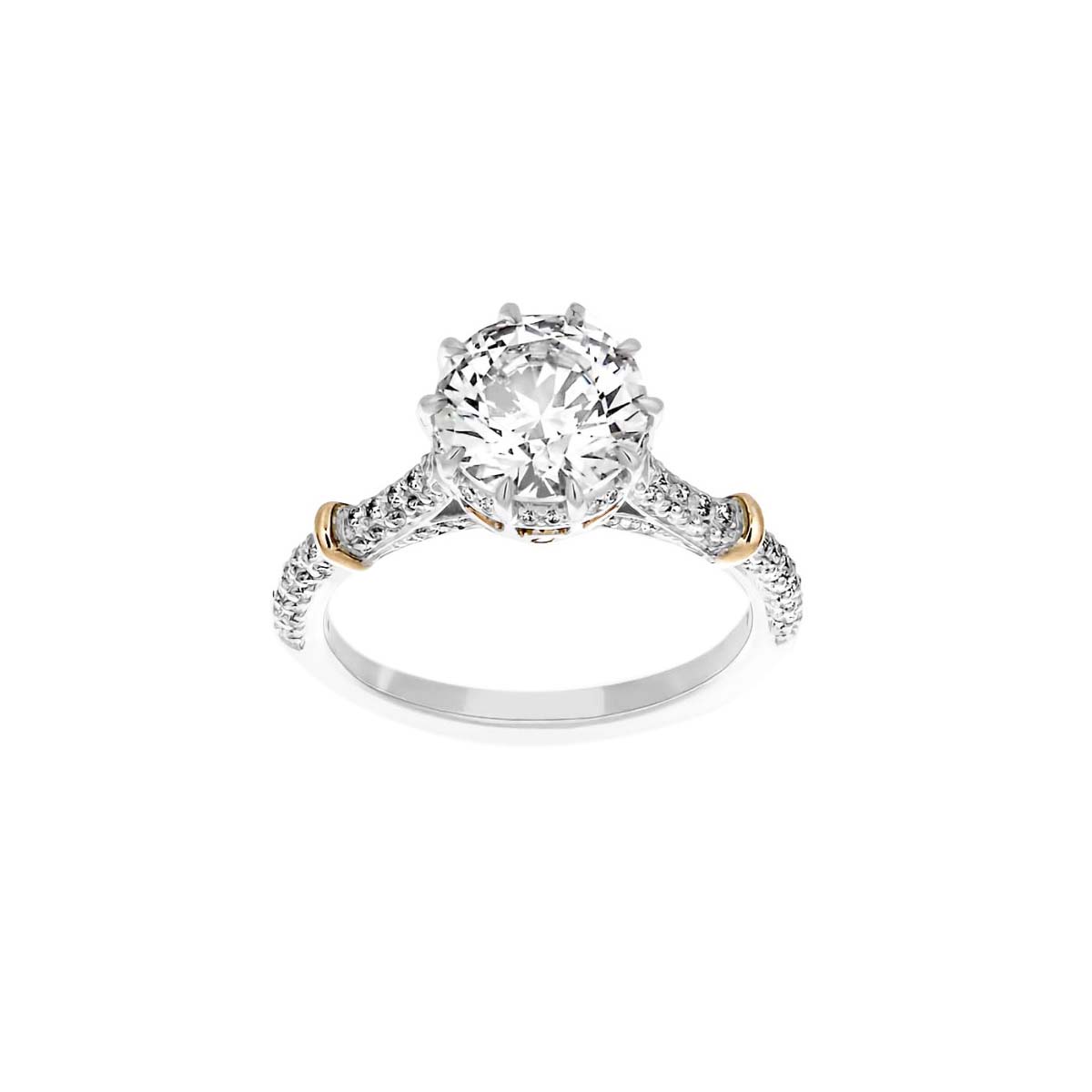 Michael B. Tango Di Amore Solitaire Engagement Ring