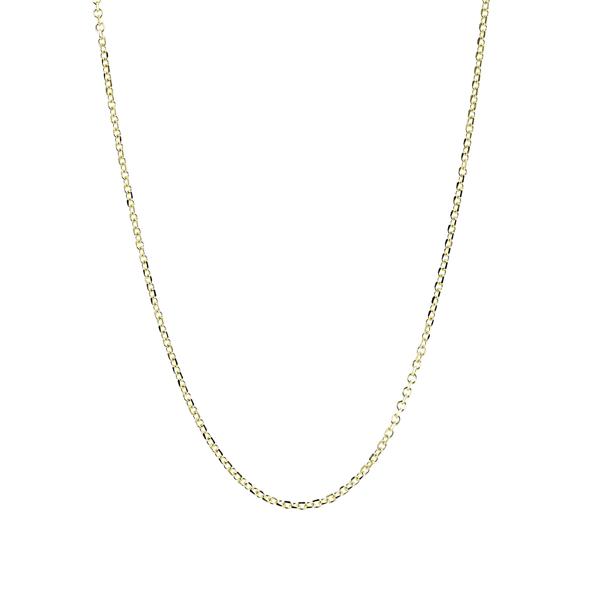 London Collection 14k Diamond Cut Cable Chain