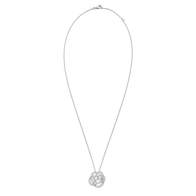 CHANEL Fil de Camelia Diamond Pendant