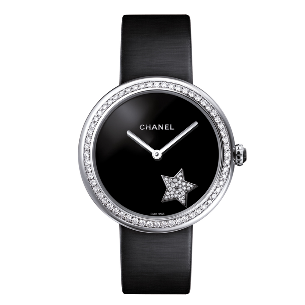 CHANEL Mademoiselle Prive 18k Diamond Watch 37.5MM