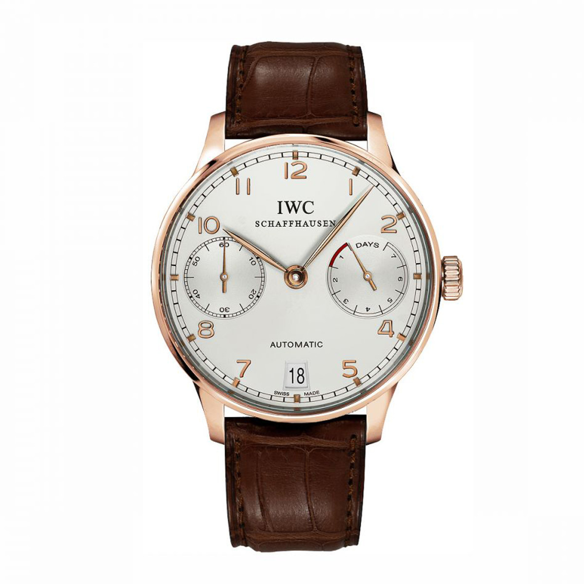 IWC Schaffhausen Portugieser Rose Gold Automatic