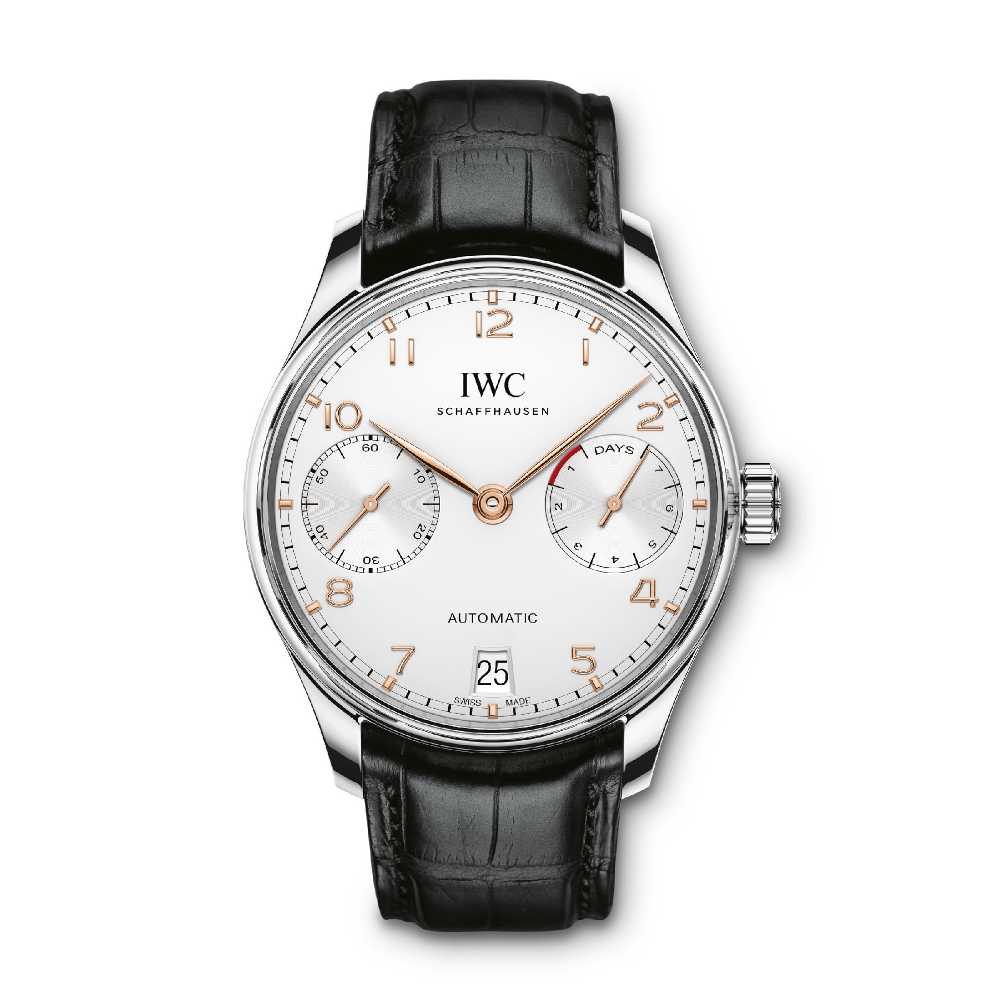 IWC Schaffhausen Silver Portugieser Automatic