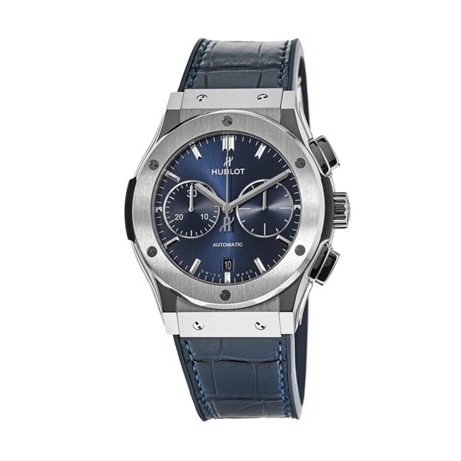 Hublot Classic Fusion Chronograph Titanium Blue