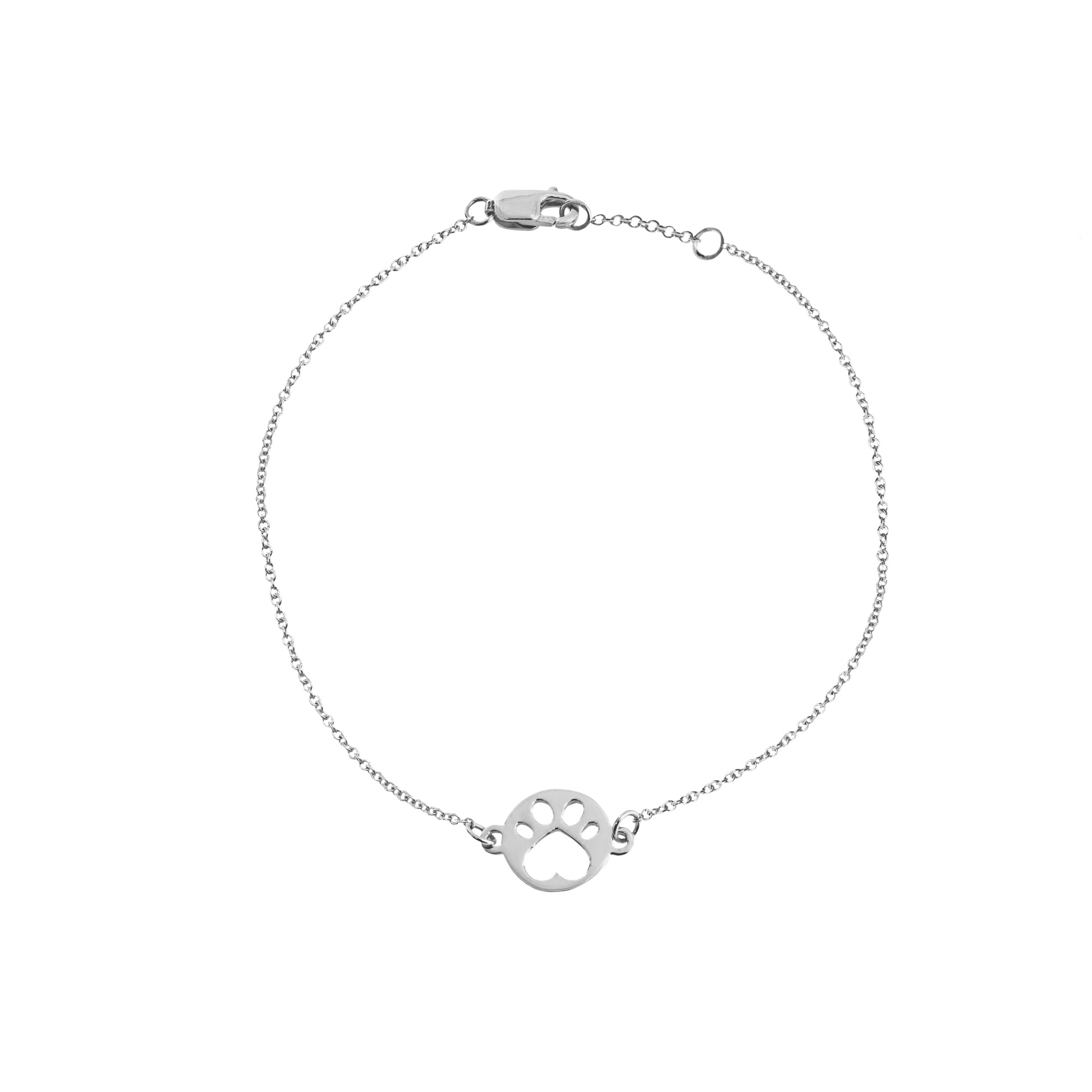 Our Cause for Paws SS Mini Paw Bracelet