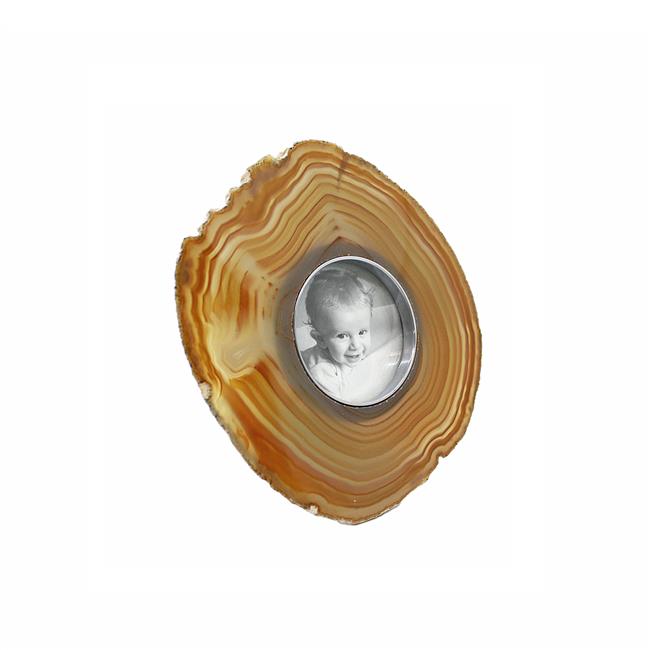 ANNA New York Obra Natural Color Agate Photo Frame