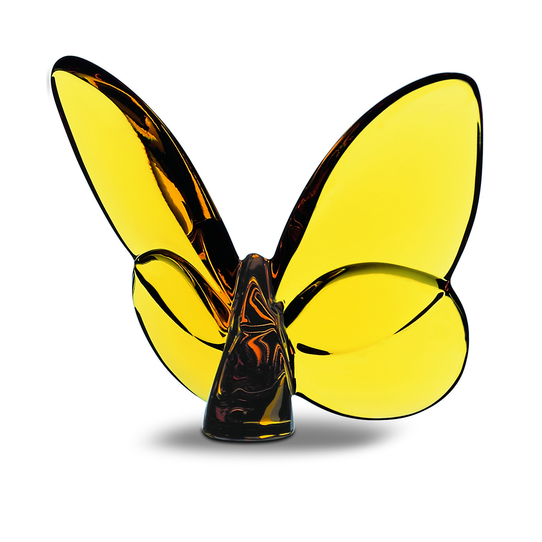 Baccarat Papillon Lucky Amber Butterfly