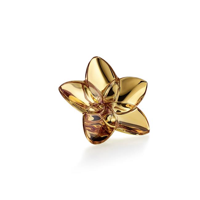 Baccarat Bloom Collection Flower Gold