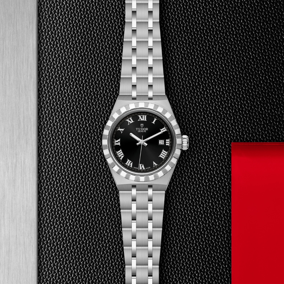 TUDOR Royal Black Dial 28mm