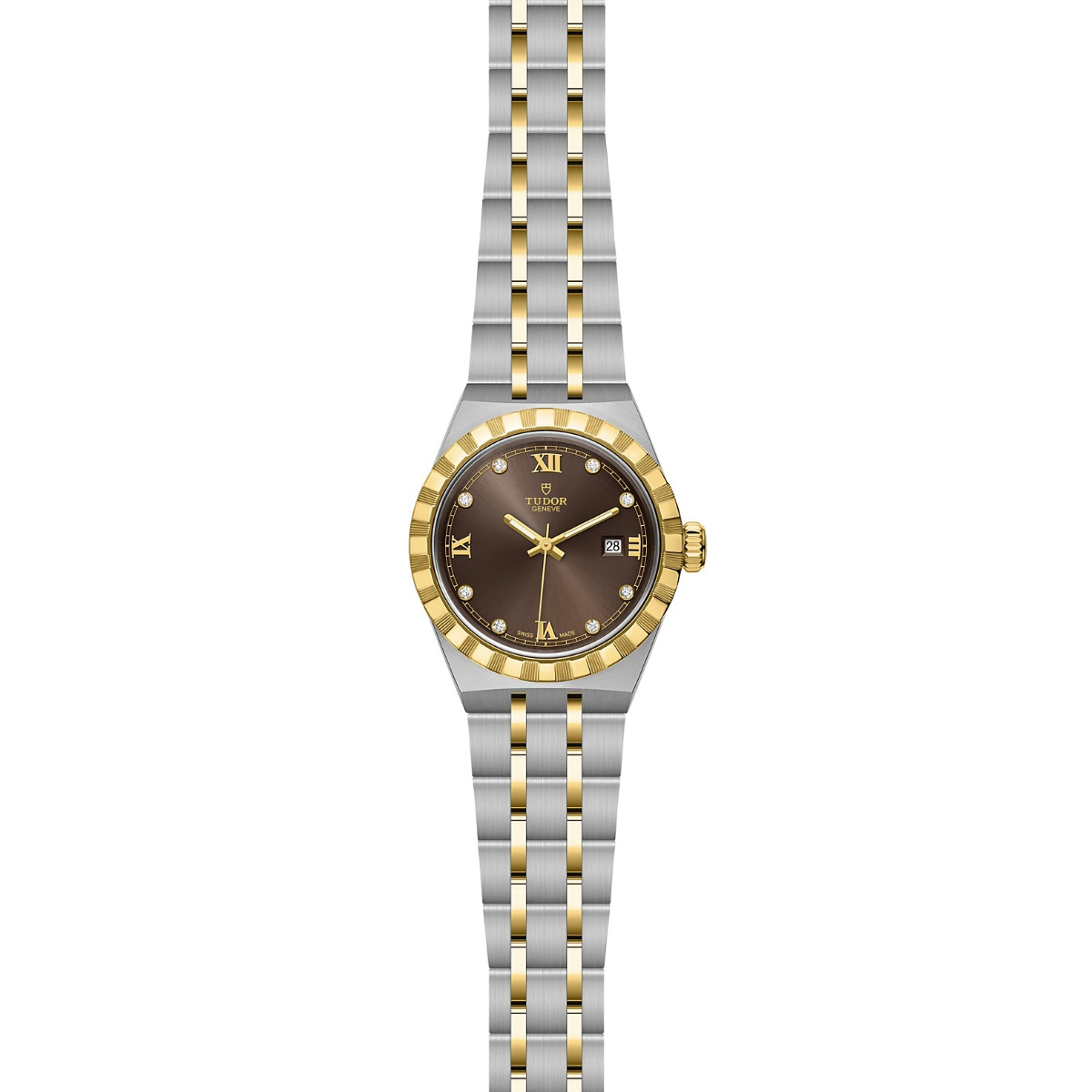 TUDOR Royal 28mm Chocolate Diamond Dial