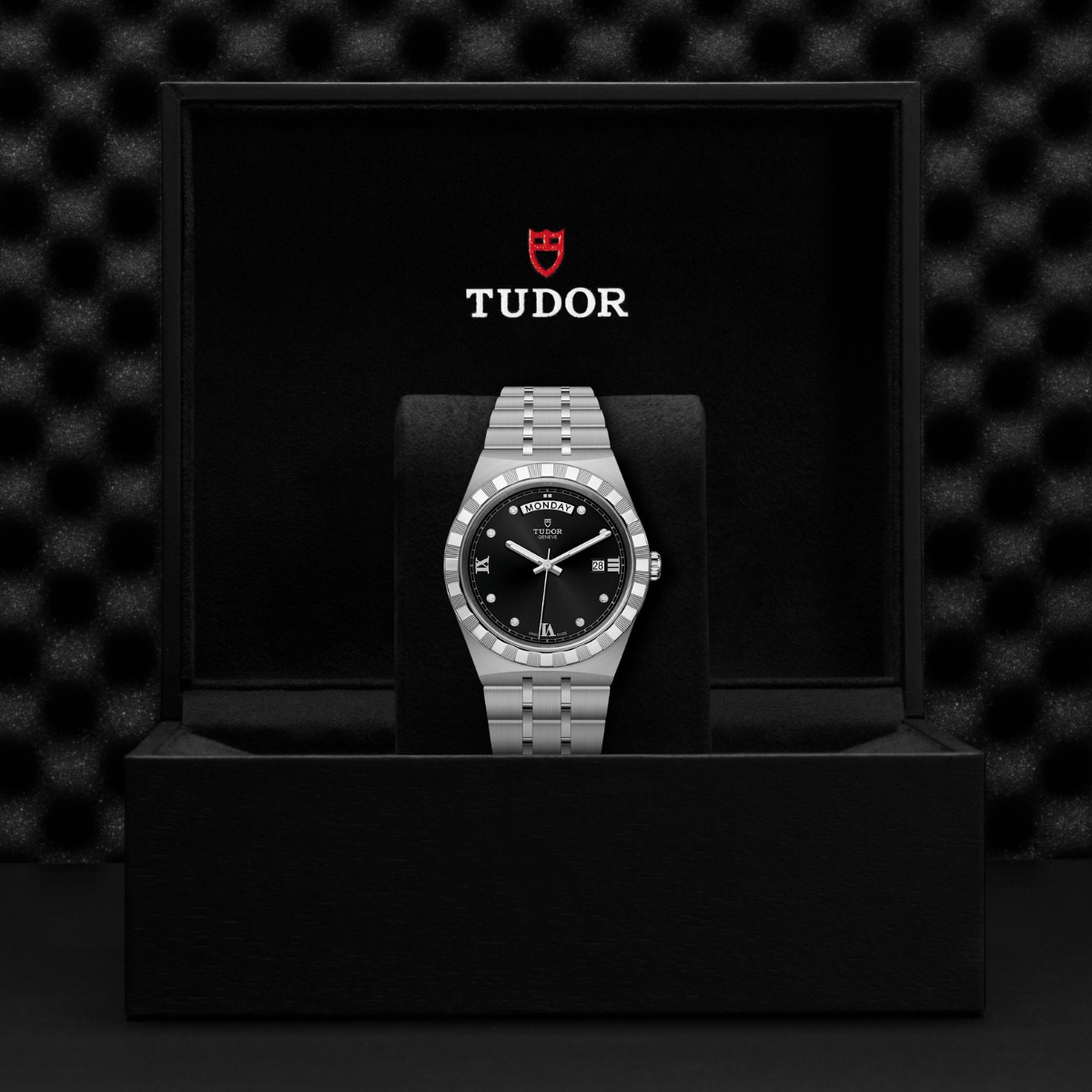 TUDOR Royal Day Date Black Diamond Dial