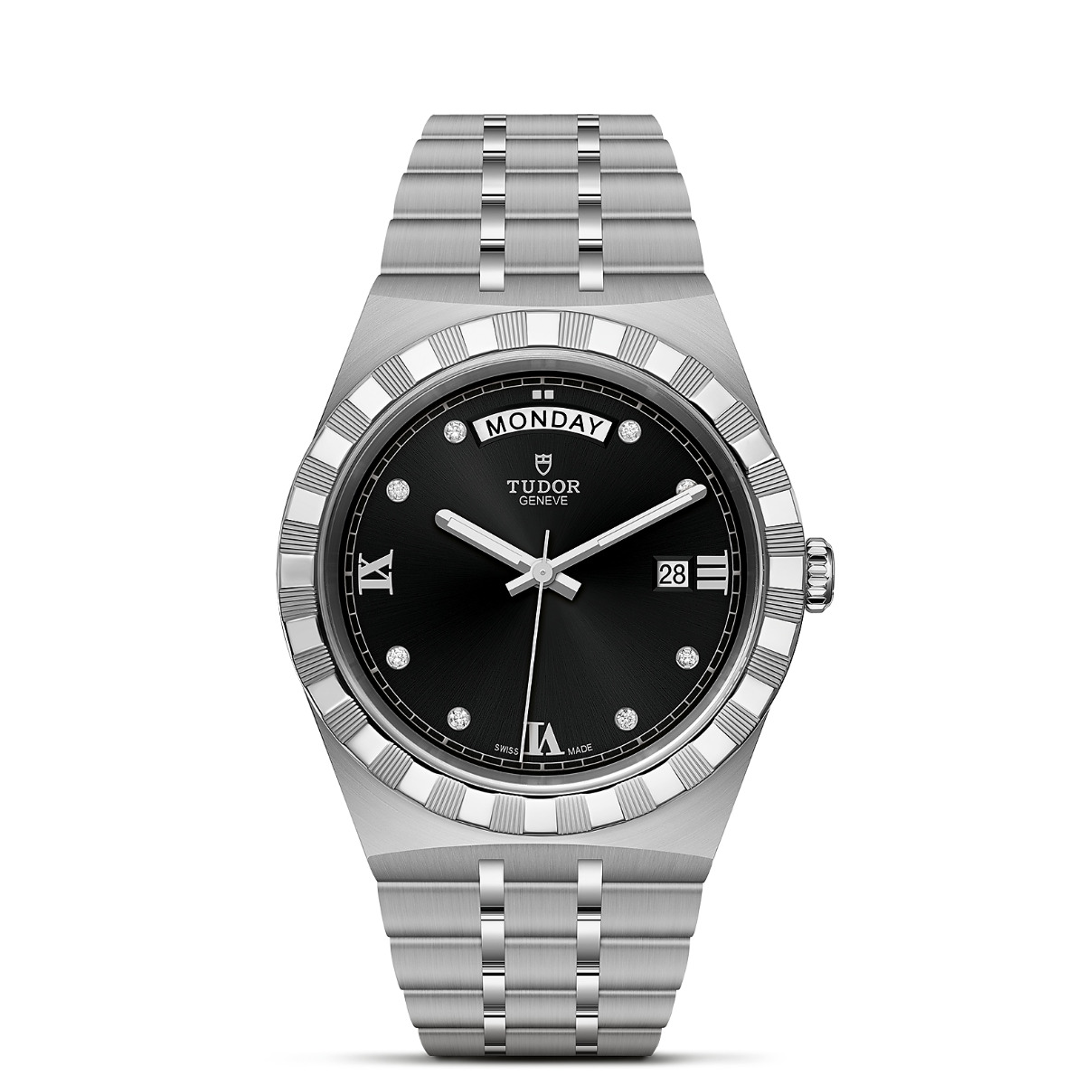 TUDOR Royal Day Date Black Diamond Dial